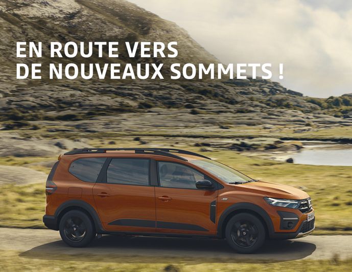 Nouveau Dacia Jogger - 7 places